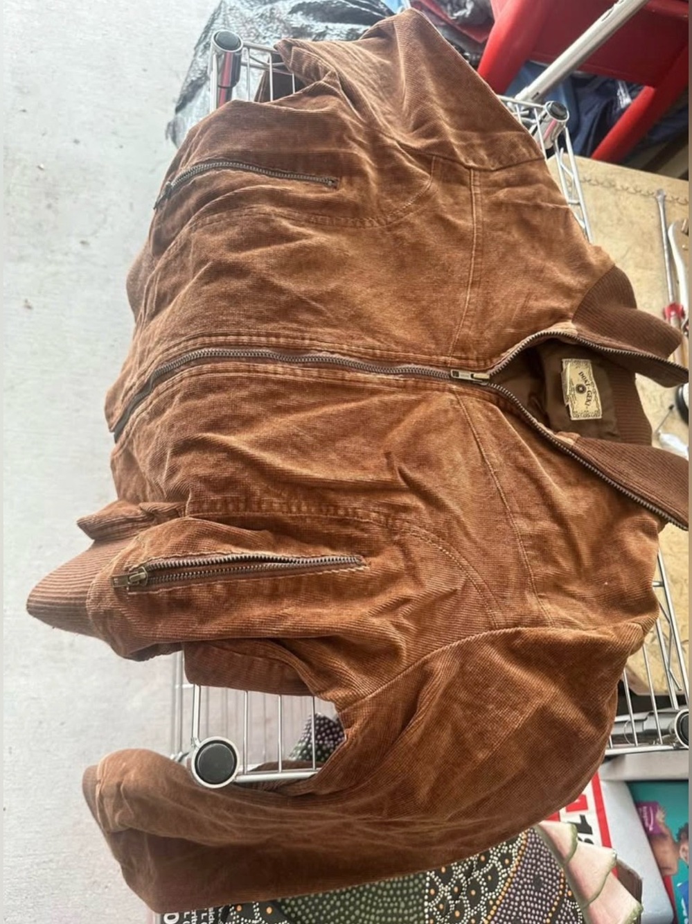 Classic Brown Corduroy Jacket